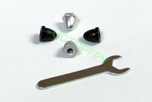 Set of 4 DJI Phantom Screw Nuts CW CCW for Carbon Fiber Props Upgrade USA Seller