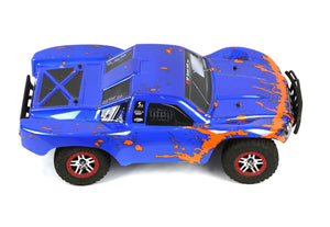 Custom Body Muddy Orange Blue for Traxxas 1/10 Slash Truck Car Shell Cover 1:10