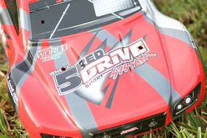 Custom Red Body for Traxxas Truck Car 1/10 Slash Slayer Shell Cover