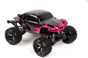 Custom Body Bug Hot Pink for Traxxas Stampede 1/10 Truck Car Shell Cover 1:10