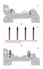 Load image into Gallery viewer, Custom Body Bumblebee Buggy for ARRMA Typhon 3S BLX 1/8 Mod Required Read
