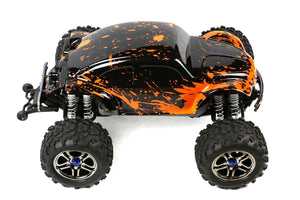 Custom Buggy Body Muddy Orange for Traxxas T / E Maxx Shell Cover 3911R E-Maxx