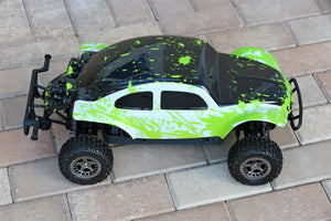 MOD REQUIRED READ! Custom Buggy Body Green WB Splash Beetle Bug for ARRMA Senton