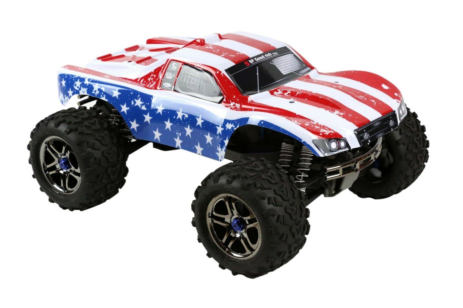 Custom Body American Flag for Traxxas T / E Maxx Shell Cover 3911R E-Maxx