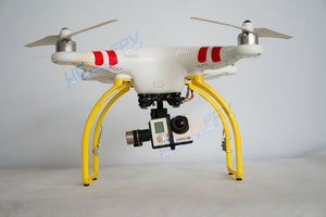 2 Sets Yellow Tall Extended Landing Gear for DJI Phantom 1 2 Vision Wide & High