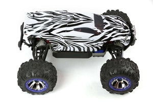 Custom Body Zebra Style for Traxxas 1/10 Summit Truck Car Shell Cover 1:10