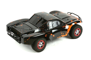 Custom Body Muddy Orange Black for ProSC10 1/10 Slash Truck Car Shell Cover 1:10