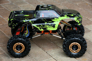 Custom Body Muddy Green for Redcat Racing Rockslide / Everest 1/10