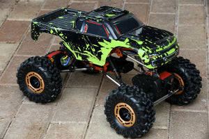 Custom Body Black for Redcat Racing Rockslide / Everest 1/10