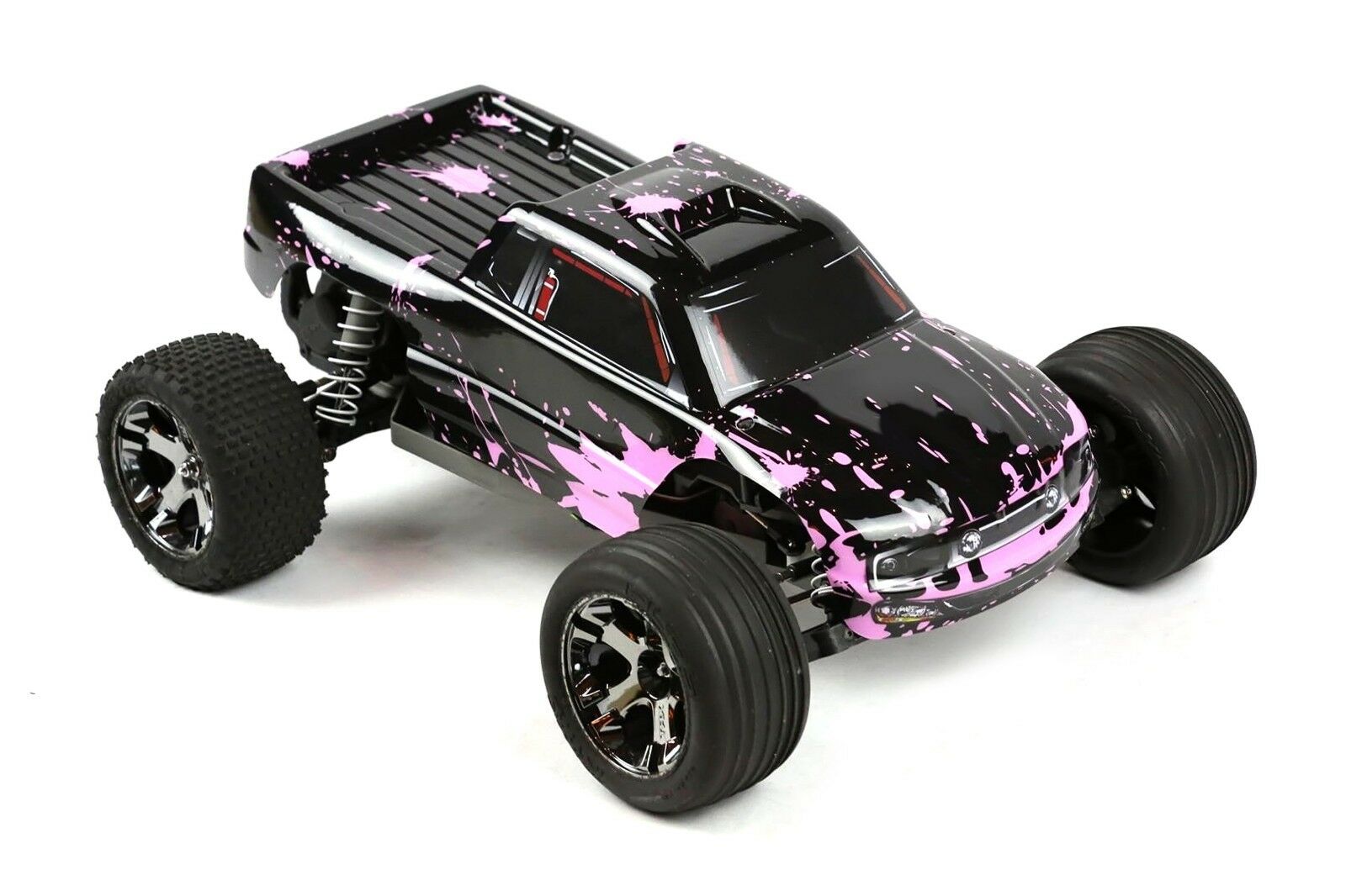 Custom Body Muddy Pink for Traxxas Rustler 2WD 1/10 Truck Car Shell Cover 1:10