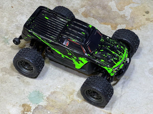 Custom Body Muddy Green for ARRMA VORTEKS 3S BLX 1/10 Stadium Truck