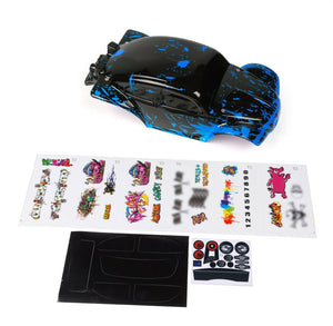 Custom Body Muddy Blue Buggy for ARRMA 1/10 Kraton 4S BLX 4x4 Truck Car Shell