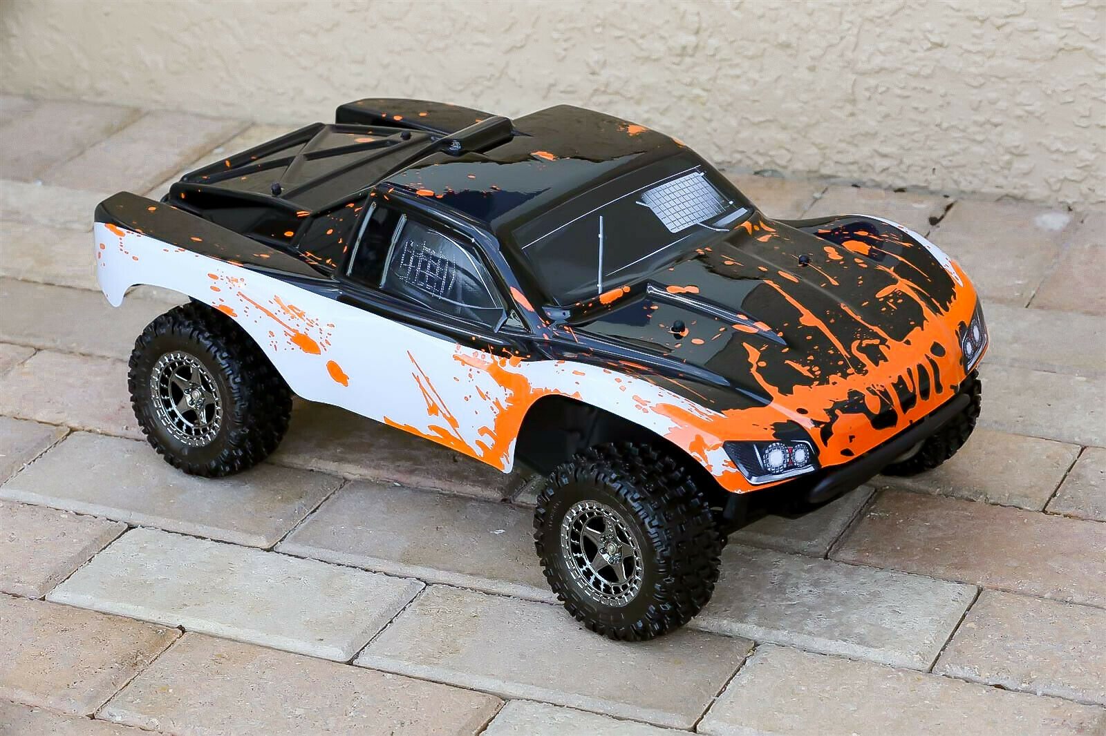 Custom Body Muddy Splash WB Orange for ARRMA Senton 4x4 3S / 6S BLX Cover Shell