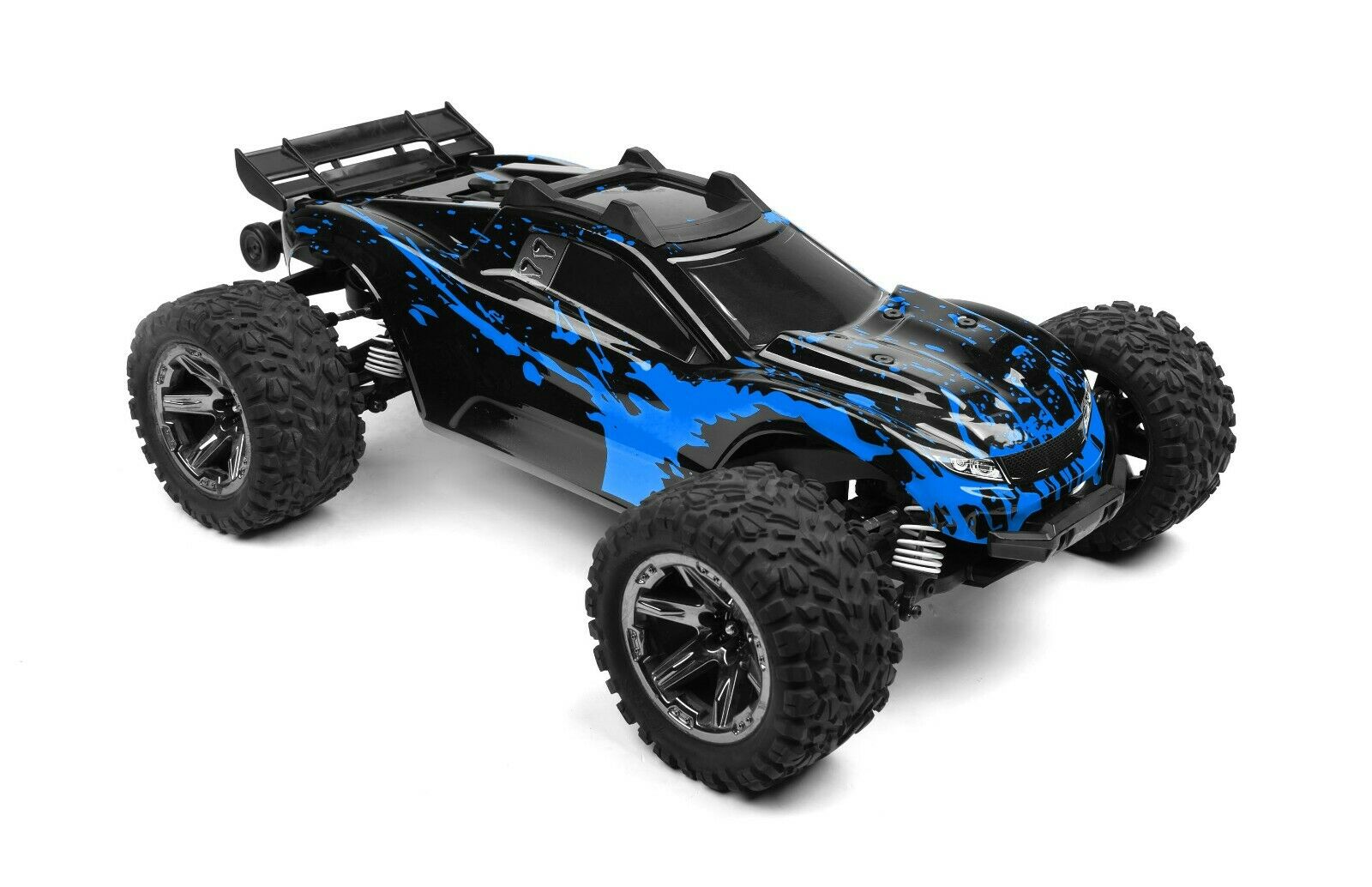 Custom Body Muddy Blue for Traxxas 1/10 Rustler 4x4 Truck Shell Cover