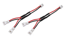 Load image into Gallery viewer, 2pk Y splitter cable connector for E-Flite 1s Lipo Battey for Extend Flight Time
