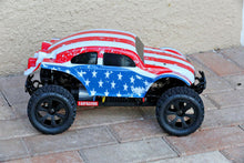 Load image into Gallery viewer, Custom Buggy Body American Flag for Redcat Racing Blackout XTE 1/10 Crawler
