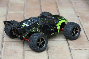 Custom Body Muddy Green for Traxxas 1:16 e Revo 7012 Brushless Brushed 1/16