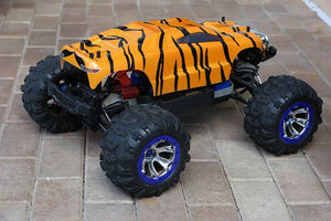 Custom Body Tiger Style for Traxxas 1/10 Summit Shell Cover 1:10 Scale