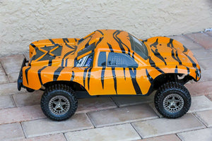 Custom Body Tiger Style for ARRMA Senton 4x4 3S / 6S BLX Cover Shell Slash