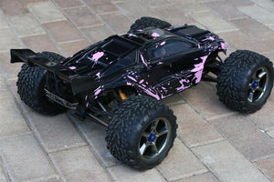 Custom Body Muddy Pink for Traxxas E-Revo Car Truck 1/10 1:10 TRA 5611X Shell