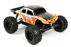 Custom Buggy Body Muddy WB Orange for ARRMA Outcast Notorious 1/8 Car Shell