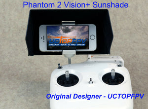 Sun Hood Sun Shade for DJI Phantom All Models Inspire Samsung S4 HTC iPhone