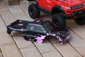 Custom Body Muddy Pink for Traxxas TRX-4 Trail Crawler Truck Car Shell