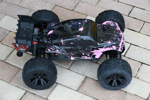 Custom Body Muddy Pink Buggy for ARRMA 1/10 Kraton 4S BLX 4x4 Truck Car Shell