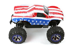 Custom Body USA Flag for Traxxas Summit / Slash 1/10 Truck Car Cover Shell