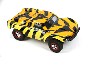 Custom Body Fierce Tiger Style for ProSC10 1/10 Slash Truck Car Shell Cover 1:10