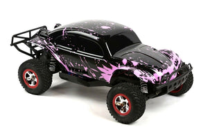 Custom Body Muddy Bug Pink for Traxxas Slash 1/10 Truck Car Shell Cover 1:10