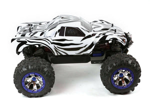 Custom Body Zebra for Traxxas Summit / Slash 1/10 Truck Car Cover Shell 1:10