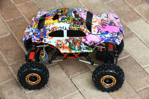 Custom Buggy Body Graffiti Pig for Redcat Rockslide / Everest 1/10 Crawler