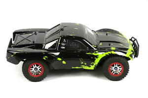 Custom Body Muddy Green Black for Traxxas 1/10 Slash Truck Car Shell Cover 1:10