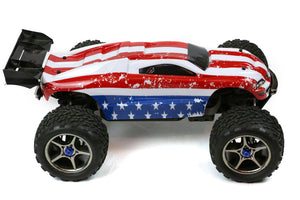 Custom Body American Flag for Traxxas E-Revo 1/10 Truck Car Shell Cover 1:10