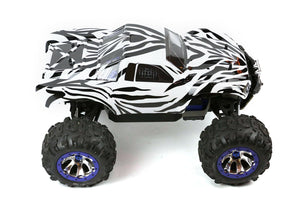 Custom Body Zebra for Traxxas Summit / Slash 1/10 Truck Car Cover Shell 1:10