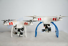 Load image into Gallery viewer, 2 Sets Blue Tall Extended Landing Gear for DJI Phantom 1 2 Vision Wide and High
