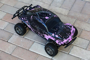 MOD REQUIRED READ! Custom Buggy Body Pink Splash Beetle Bug for ARRMA Senton