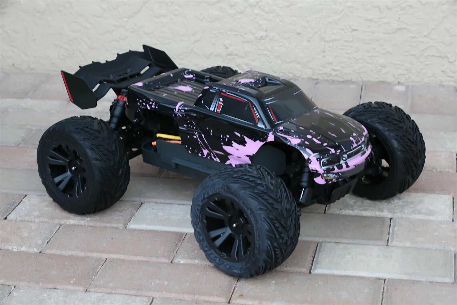 Custom Body Muddy Pink for Arrma Kraton 4S 1/10 Truck Car Shell Cover