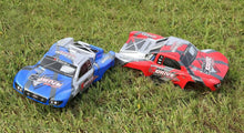 Load image into Gallery viewer, 2pcs Red &amp; Bule Color Truck Car Body for Traxxas Slash 1/10 4x4 VXL Slayer Shell
