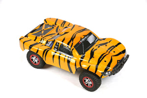 Custom Body Tiger Style for Traxxas 1/10 Slash Truck Car Shell Cover 1:10