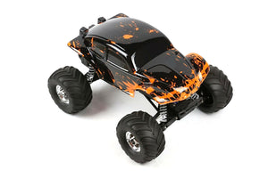 Custom Body Muddy Orange Buggy for Traxxas 1/10 Bigfoot / Stampede Truck Shell