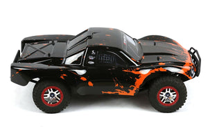 2pk Custom Bodies Muddy Splash Orange and Green for Traxxas Slash 1/10 1:10 Body