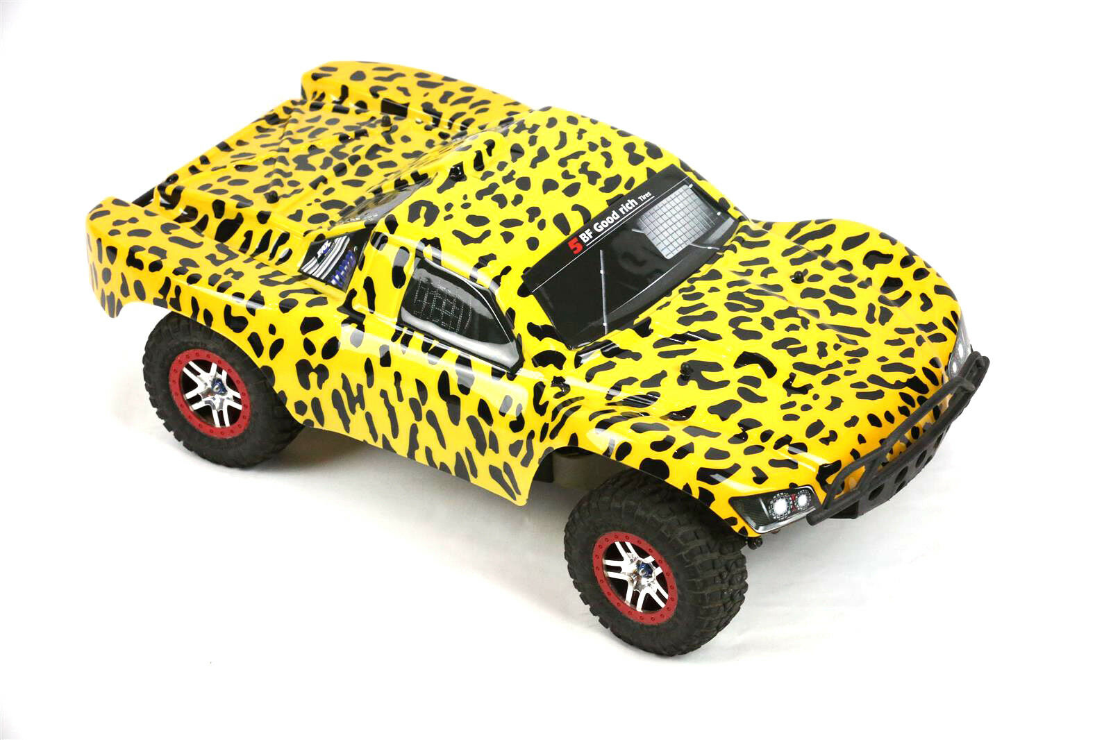 Custom Body Cheetah Style for Traxxas 1/10 Slash Truck Car Shell Cover 1:10