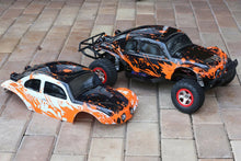 Load image into Gallery viewer, Set of 2 Muddy Buggy Bodies for Traxxas Slash 1/10 Truck Car Cover WB Orange
