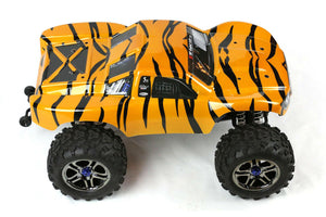 Custom Body Tiger Style for Traxxas T / E Maxx Shell Cover 3911R E-Maxx