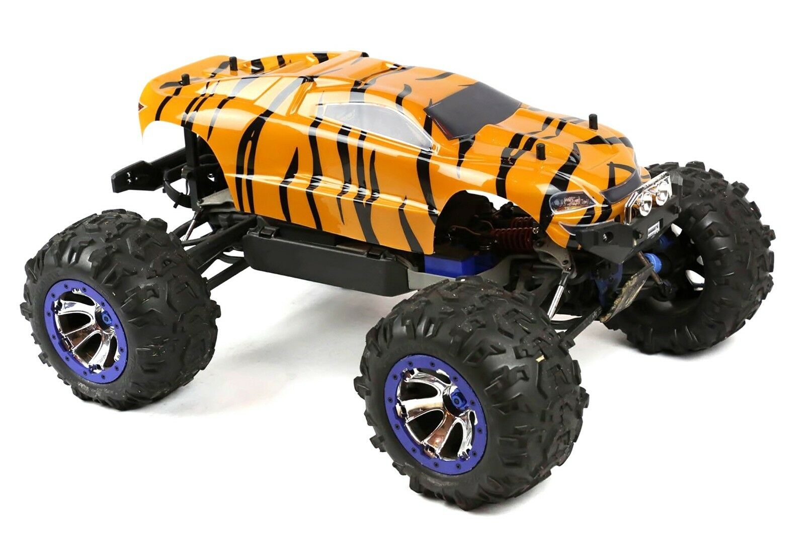 Custom Body Tiger Style for Traxxas 1/10 Summit Truck Car Shell Cover 1:10