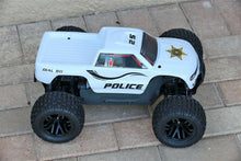 Load image into Gallery viewer, Custom Body Police Sheriff White for ARRMA GRANITE VOLTAGE 1/10 Cover Shell

