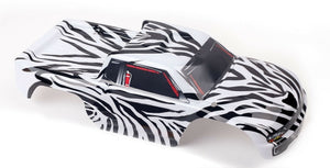 2pk Combo Bodies for Traxxas Stampede Tiger Zebra Body 1/10 Truck Shell Bigfoot