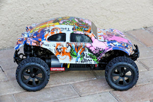 Custom Buggy Body Graffiti Pig for Redcat Racing Blackout XTE 1/10 Crawler